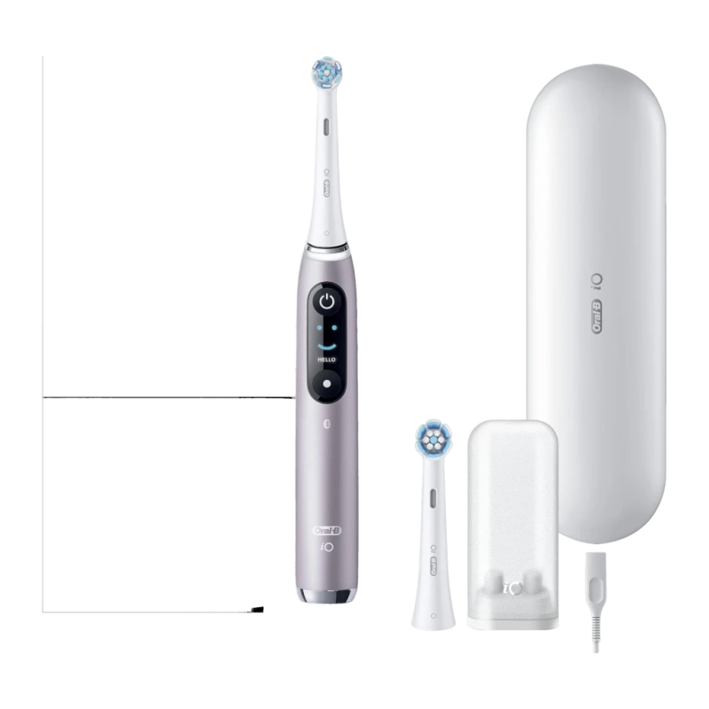 Oral-B iO Series 9N IA 3D Teeth Tracking 4 semaines Rose Brosse à dents électrique