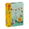 Set LEGO Icons Lapin de Pâques et Chasse aux Œufs 40808 140 pièces À partir de 8 ans