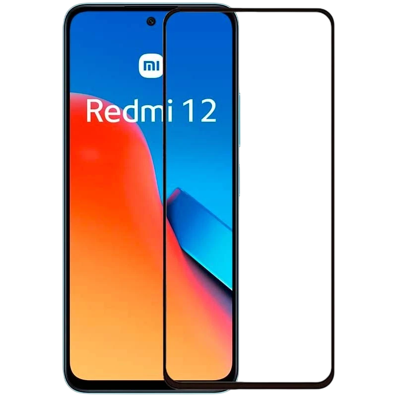 Protecteur d'écran en verre trempé Xiaomi Redmi 13 / Poco M6 4G / Redmi 12 Full Screen 3D