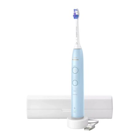 Philips Sonicare 6100 21 jours HX7406/02 Bleu Clair 3 vitesses sans fil Brosse à dents électrique