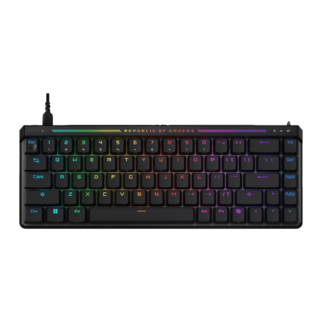 ASUS ROG Falchion Ace 75 HE Hall Effect Magnétique Espagnol ISO Noir RGB Clavier gaming
