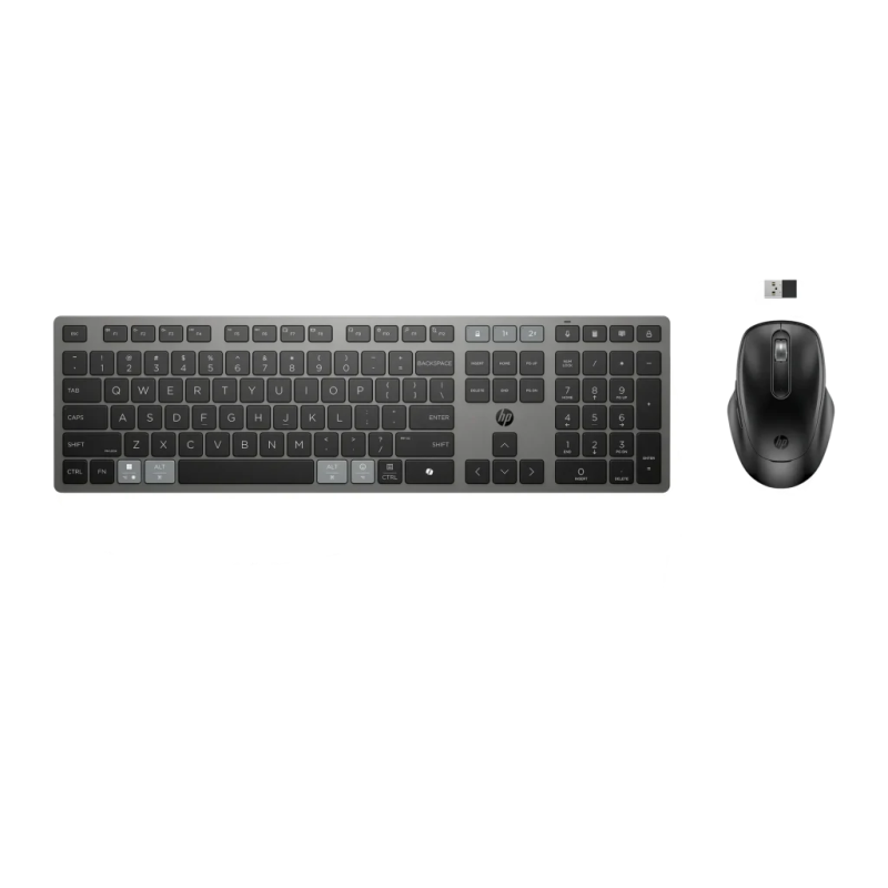 HP 725 Noir Espagnol à ciseaux Clavier et souris sans fil