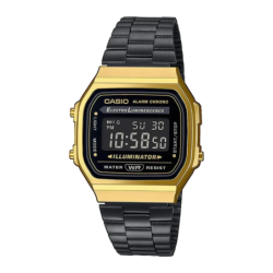 Casio Vintage A168WEGB-1BEF Batterie 7 Ans Résistante à l'eau