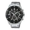 Casio Edifice EFR-552D-1AVUEF Noir Chronomètre Date Batterie 3 Ans 10ATM