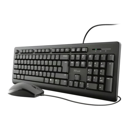 Trust Noir USB (filaire) Espagnol TKM-250 Clavier et souris