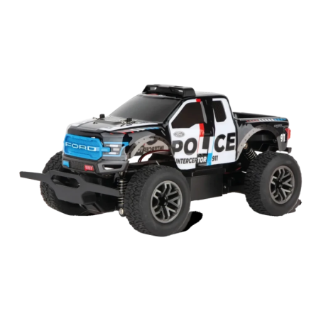 Carrera Ford Raptor Police 2,4 GHz 1:18 25km/h 20min autonomie F-150 Voiture RC