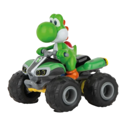 Quad RC Carrera Mario Kart Yoshi 1:40 Vert 5km/h 0,4h charge