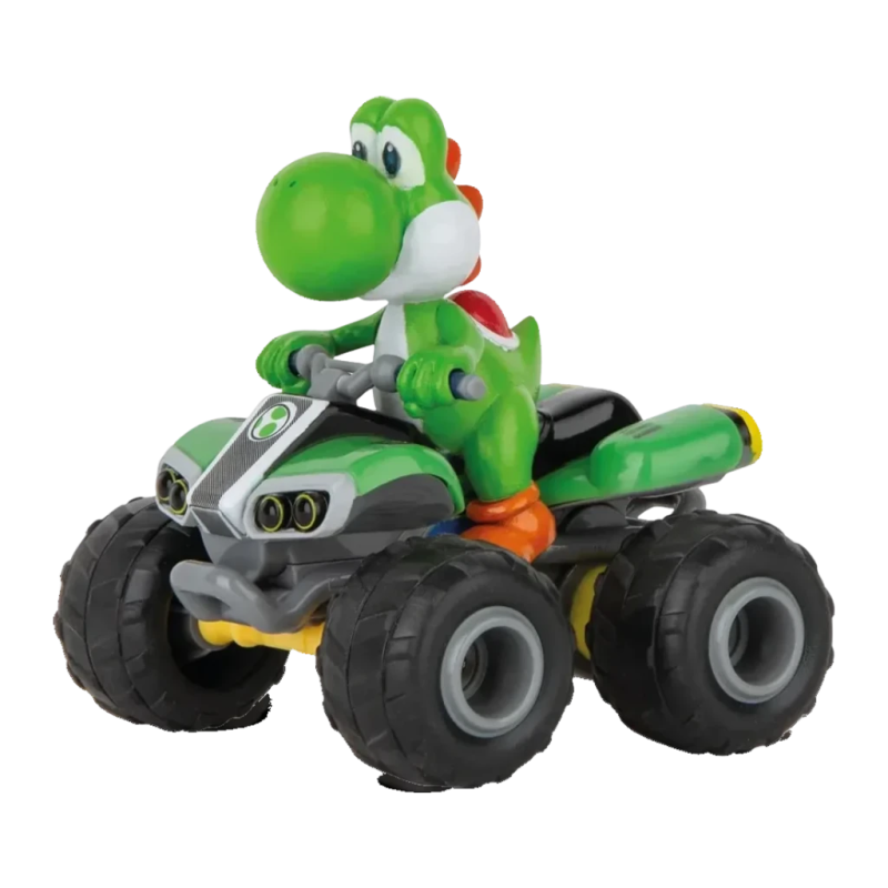 Quad RC Carrera Mario Kart Yoshi 1:40 Vert 5km/h 0,4h charge