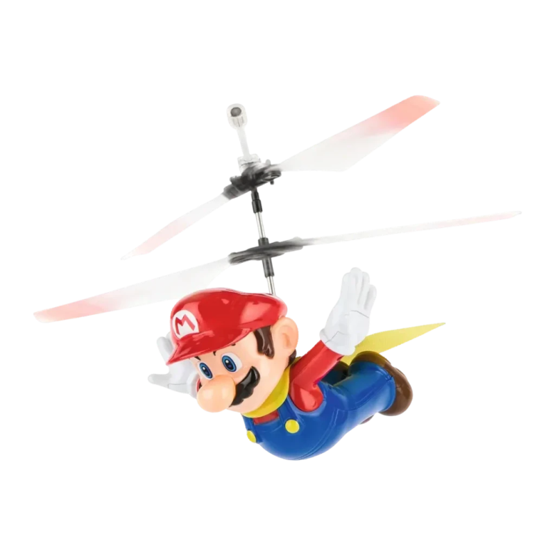 Carrera Super Mario Flying Cape 2,4 GHz Rouge/Jaune 5min Li-Po Hélicoptère RC
