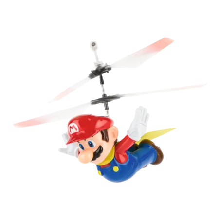 Carrera Super Mario Flying Cape 2,4 GHz Rouge/Jaune 5min Li-Po Hélicoptère RC