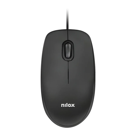 Nilox Noir MOUSB1003 1600 DPI 3 boutons 55 g Souris