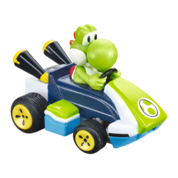 Voiture Carrera Mario Kart Mini RC Yoshi 2,4GHz Vert 1:50 5km/h 15min