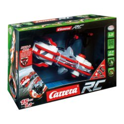 Carrera FoldNRoll Racer 1:16 Blanc/Rouge 15km/h 700mAh LiFePO4 20 min Voiture RC
