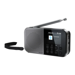 Sharp DR-P520OSAKA Batterie DAB, DAB+, FM Bluetooth 12h réveil Radio rechargeable