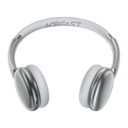 Acefast H8 Argent Arceau ANC Bluetooth 5.4 60h Casque sans fil