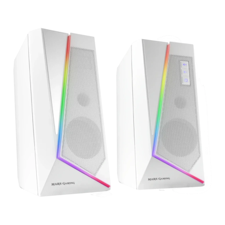 Mars Gaming MS7 2.0 20W lumières LED Bluetooth 5.0 Enceintes PC