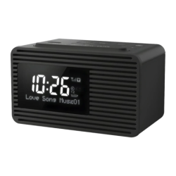Panasonic RC-D8EG-K DAB+, FM CC/Batterie IPS Radio-réveil