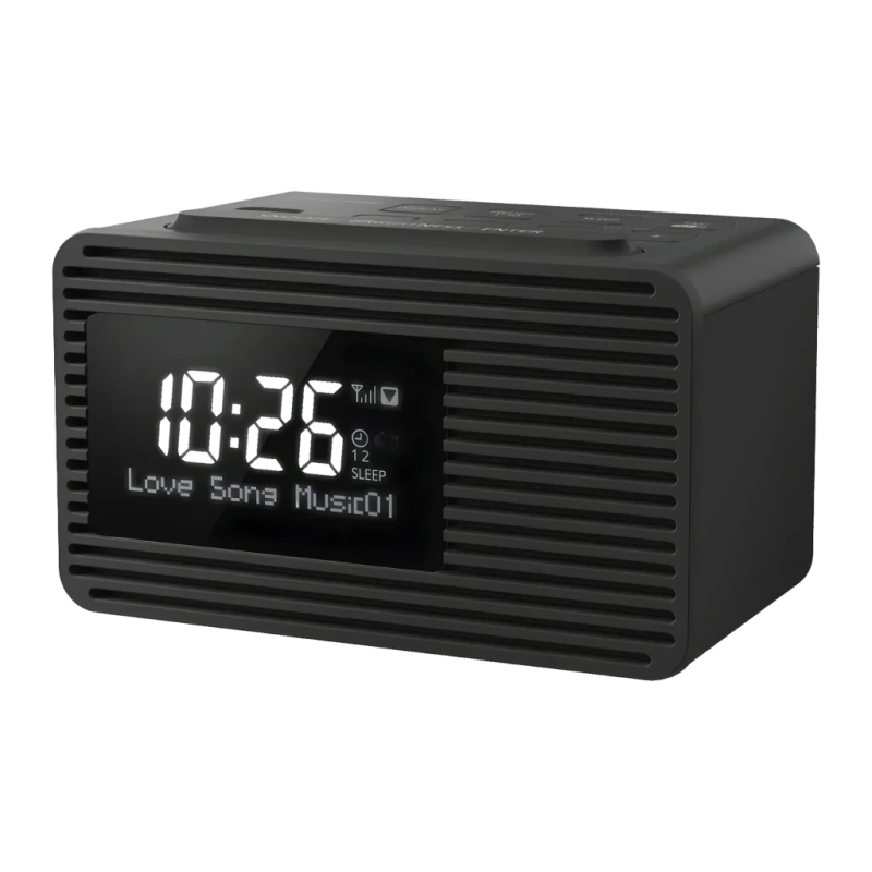Panasonic RC-D8EG-K DAB+, FM CC/Batterie IPS Radio-réveil