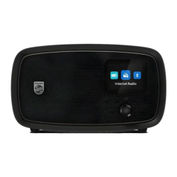 Philips TAV2500C/00 Batterie DAB+, FM Bluetooth 18h 2600mAh IPX5 Radio portable rechargeable