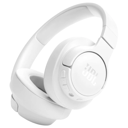JBL Tune 720BT Blanc Arceau Bluetooth 5.3 76h Multipoint Casque sans fil