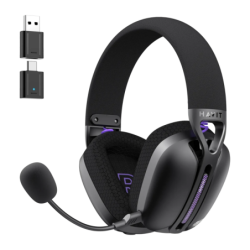 Havit Fuxi-H3 Plus Arceau 30h avec micro amovible Casque gaming sans fil