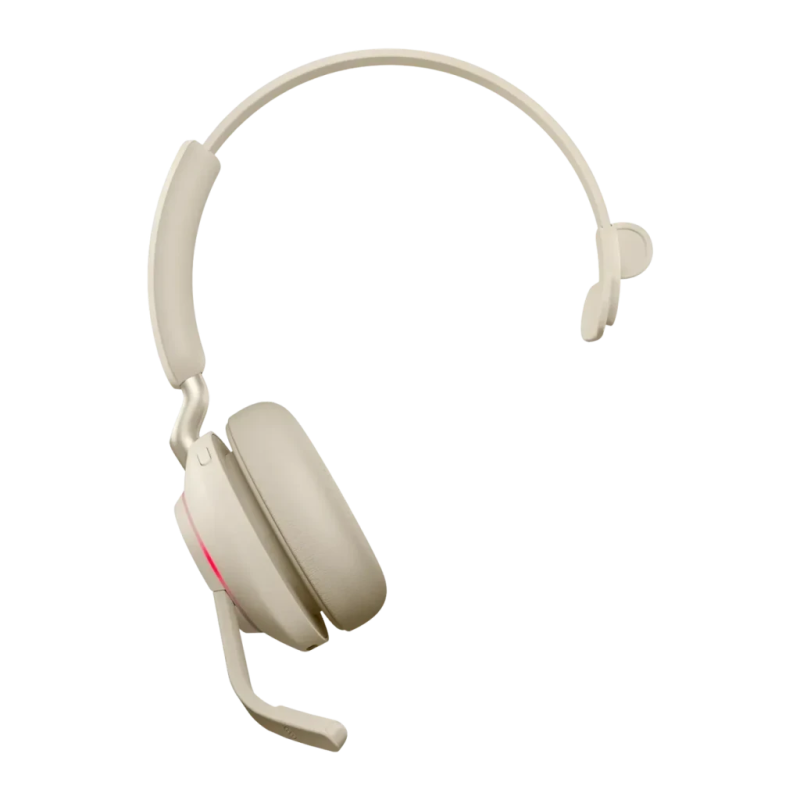 Jabra Evolve2 65 UC Mono Arceau Bluetooth 5.0 24h Multipoint Casque sans fil
