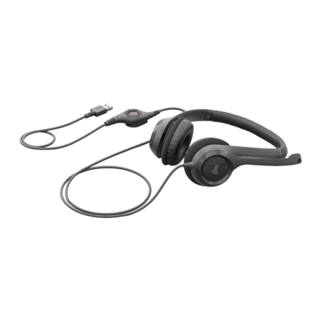 Logitech H390 USB Arceau avec micro Casque