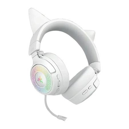 Razer Kraken Kitty V3 Pro RGB Arceau avec micro Boom Bluetooth 5.3 Casque gaming sans fil