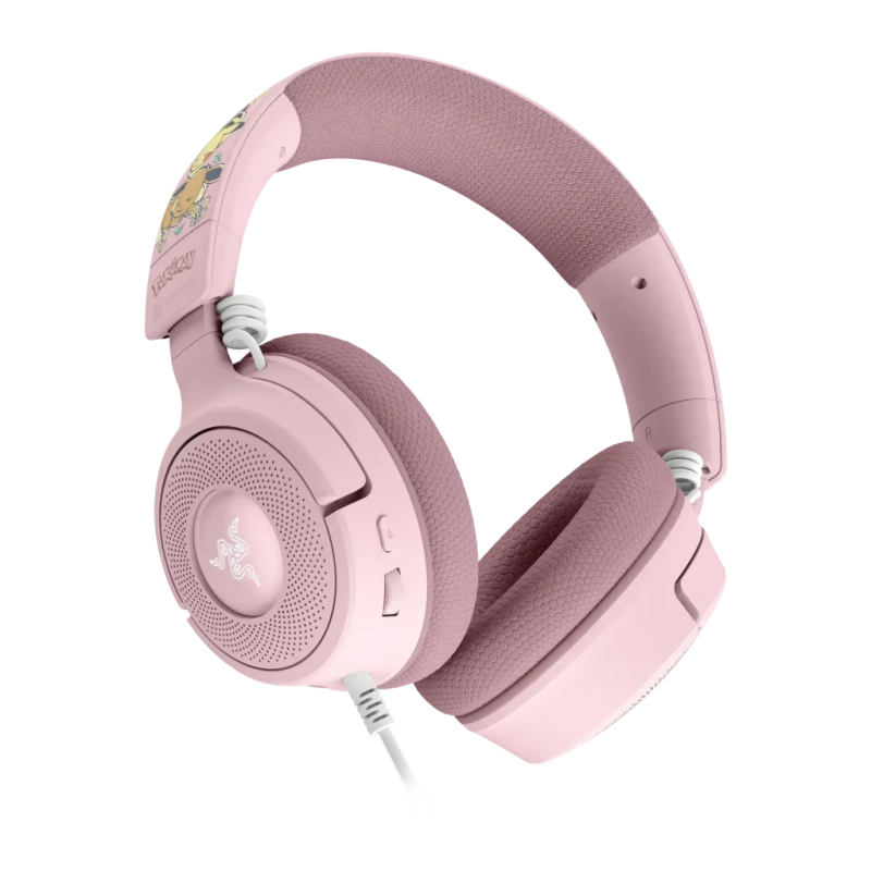 Razer Kraken V4 X Pikachu & Eevee Edition RGB Multicolore Arceau avec micro Casque gaming