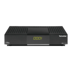 Récepteur TechniSat HD-C 233 HD 1080p Câble DVB-C HDMI, USB, SCART