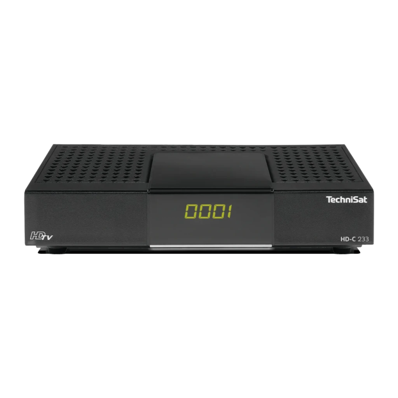 Récepteur TechniSat HD-C 233 HD 1080p Câble DVB-C HDMI, USB, SCART