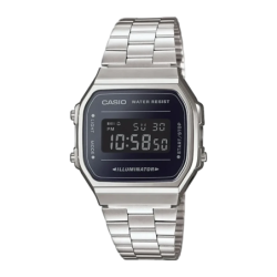 Casio Vintage A168WEM-1EF Batterie 7 Ans Résistante à l'eau