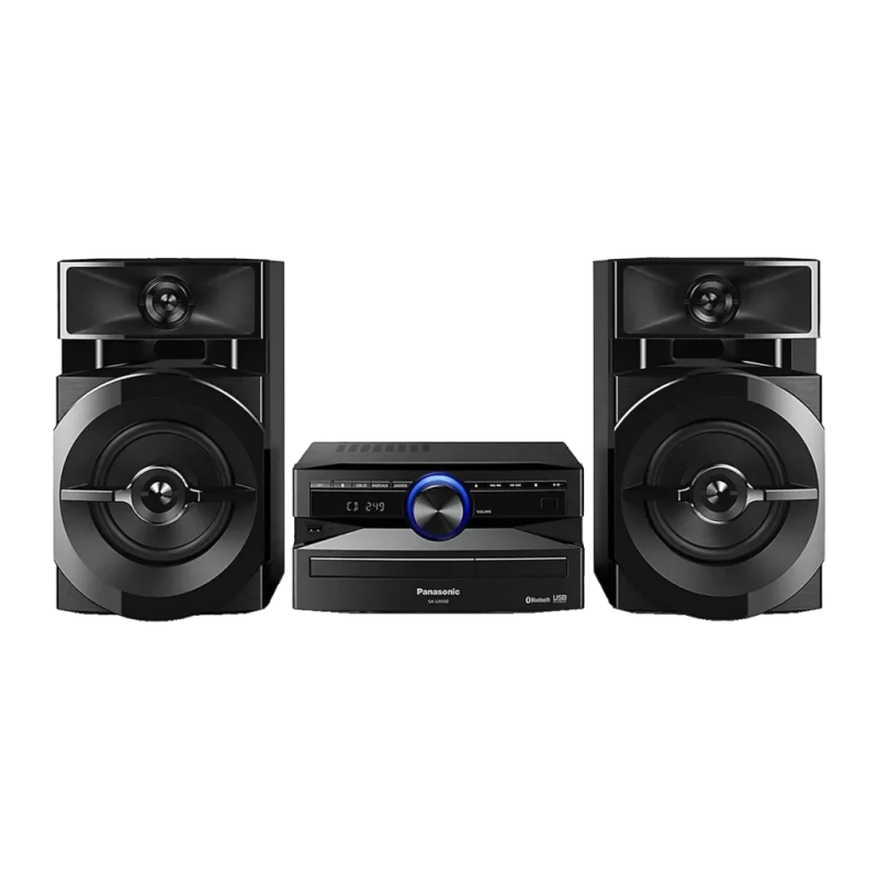 Panasonic SC-UX100E-K Chaîne hi-fi 300W radio FM entrée AUX Enceinte Bluetooth