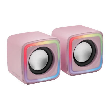 Mars Gaming MSCUBE 8W USB lumières LED Enceintes PC
