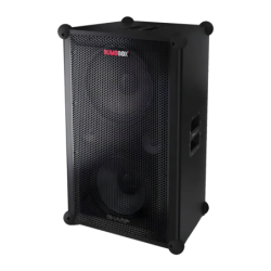Sharp CP-LS200 SumoBox Pro 200W 8h IPX4 lumières LED entrée AUX Enceinte Bluetooth 5.0