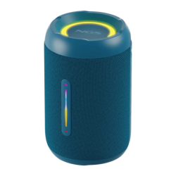 NGS Roller Furia 2 Tiny 10W 7h IPX7 3200mAh lumières LED entrée AUX Enceinte Bluetooth 5.4