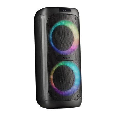 NGS Wild Banger 2 20W 4h 1800mAh radio FM lumières RGB entrée AUX Enceinte Bluetooth 5.3