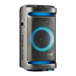 NGS Wild Space 1 180W 5h 3600mAh lumières LED entrée AUX Enceinte Bluetooth 5.3