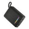 NGS Roller Furia 1 Noir portable 7W 9h IPX6 2500mAh radio FM lumières LED entrée AUX Enceinte Bluetooth 5.0
