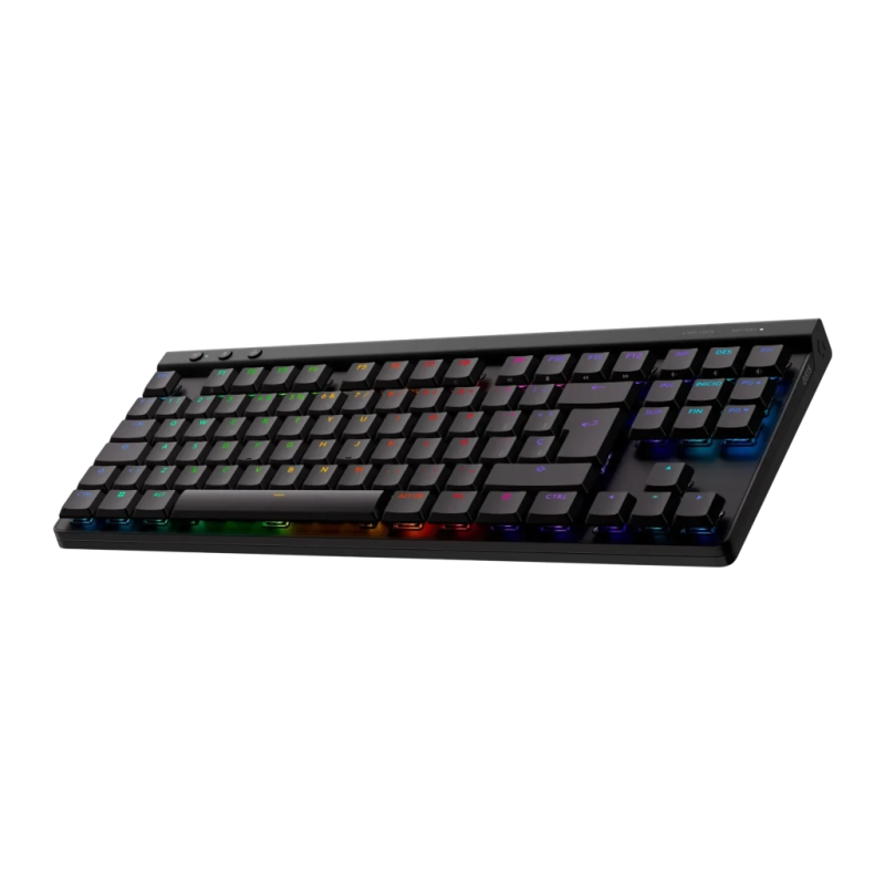 Logitech G515 Lightspeed TKL GL Tactile Switch RGB Noir Bluetooth + 2.4GHz Clavier gaming sans fil