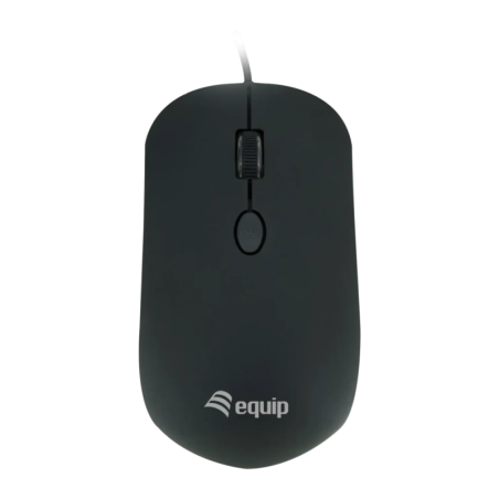 Equip Noir Câble USB 245114 1600 DPI 3 boutons Souris