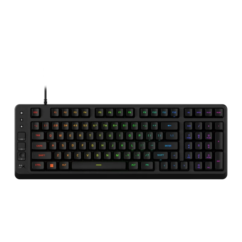 HyperX Eve 1800 RGB Layout ES Noir mécanique 96% Clavier gaming compact