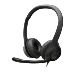 Logitech H390 Noir USB-A Arceau avec micro Casque
