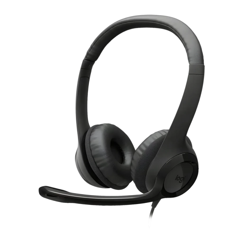 Logitech H390 Noir USB-A Arceau avec micro Casque