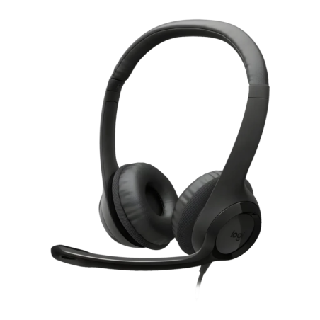Logitech H390 Noir USB-A Arceau avec micro Casque