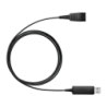 Adaptateur casque Jabra Link 230 QD vers USB USB-A 1,2 m