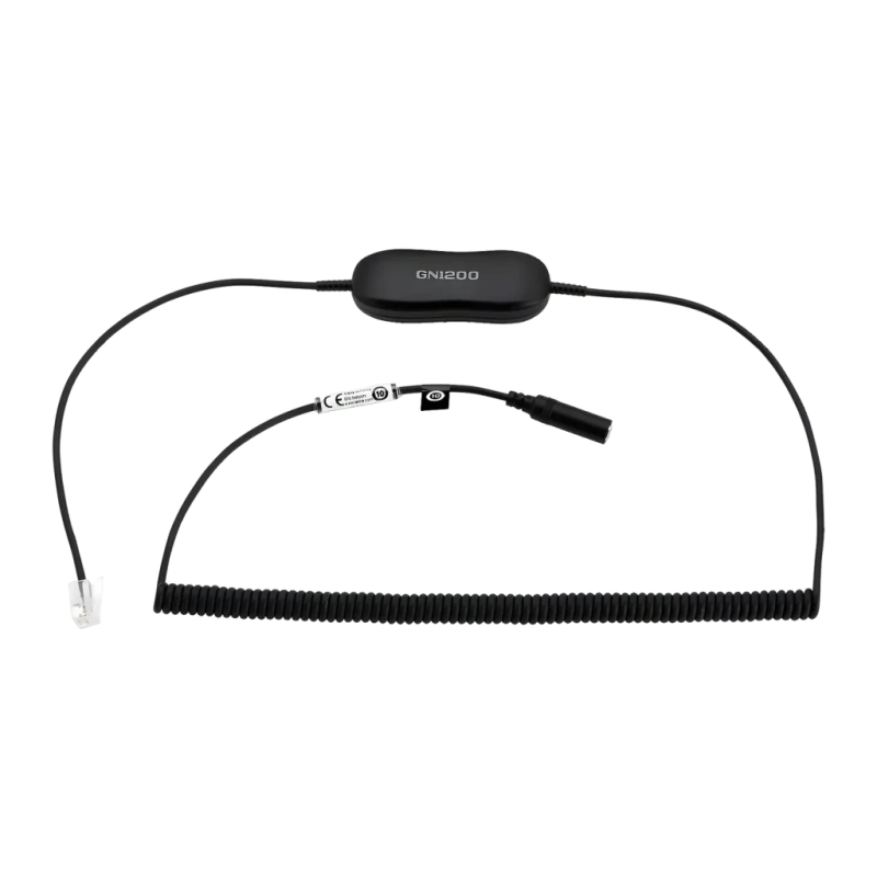 Câble pour casque Jabra GN 1200 Smart Cord Jack 3,5 mm 2 m