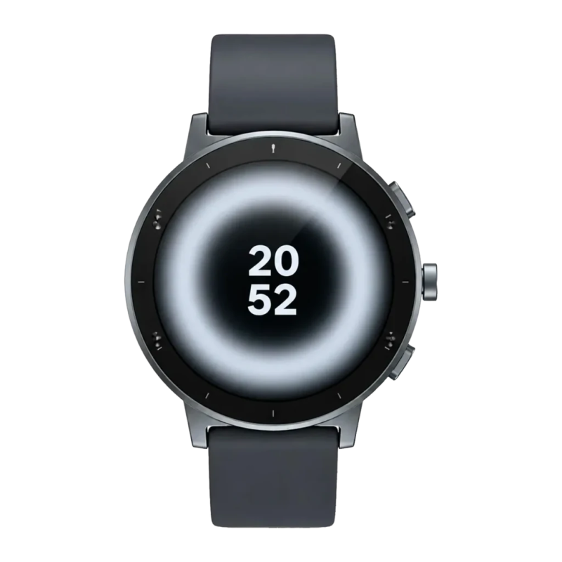 Realme Watch S5 Gris Pierre 1,43 pouces AMOLED GPS Appels Bluetooth 20 jours +110 sports 5ATM