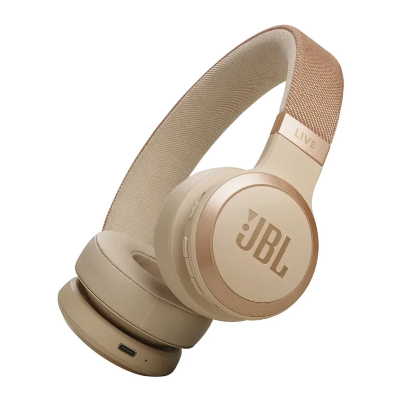 JBL Live 670NC Sable Arceau ANC Bluetooth 5.3 65h Multipoint Casque sans fil