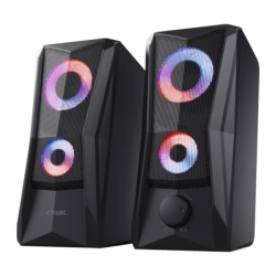 Trust GXT 606 Javv Jack 3,5mm 12W lumières RGB Enceintes PC